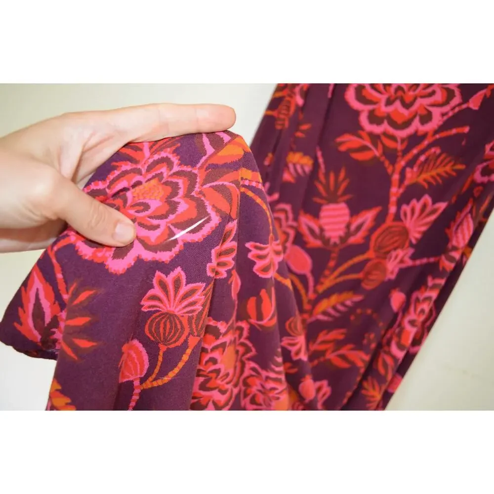 Farm Rio Anthropologie Slip Midi Skirt Size Small - Picture 7 of 8